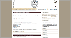 Desktop Screenshot of blog.terresdecafe.com